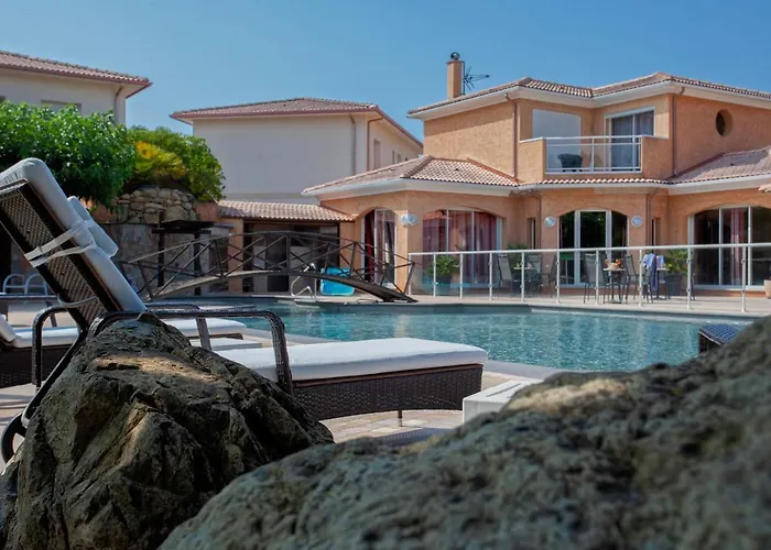 アパート U Guadellu - Piscine Chauffee オレッタ